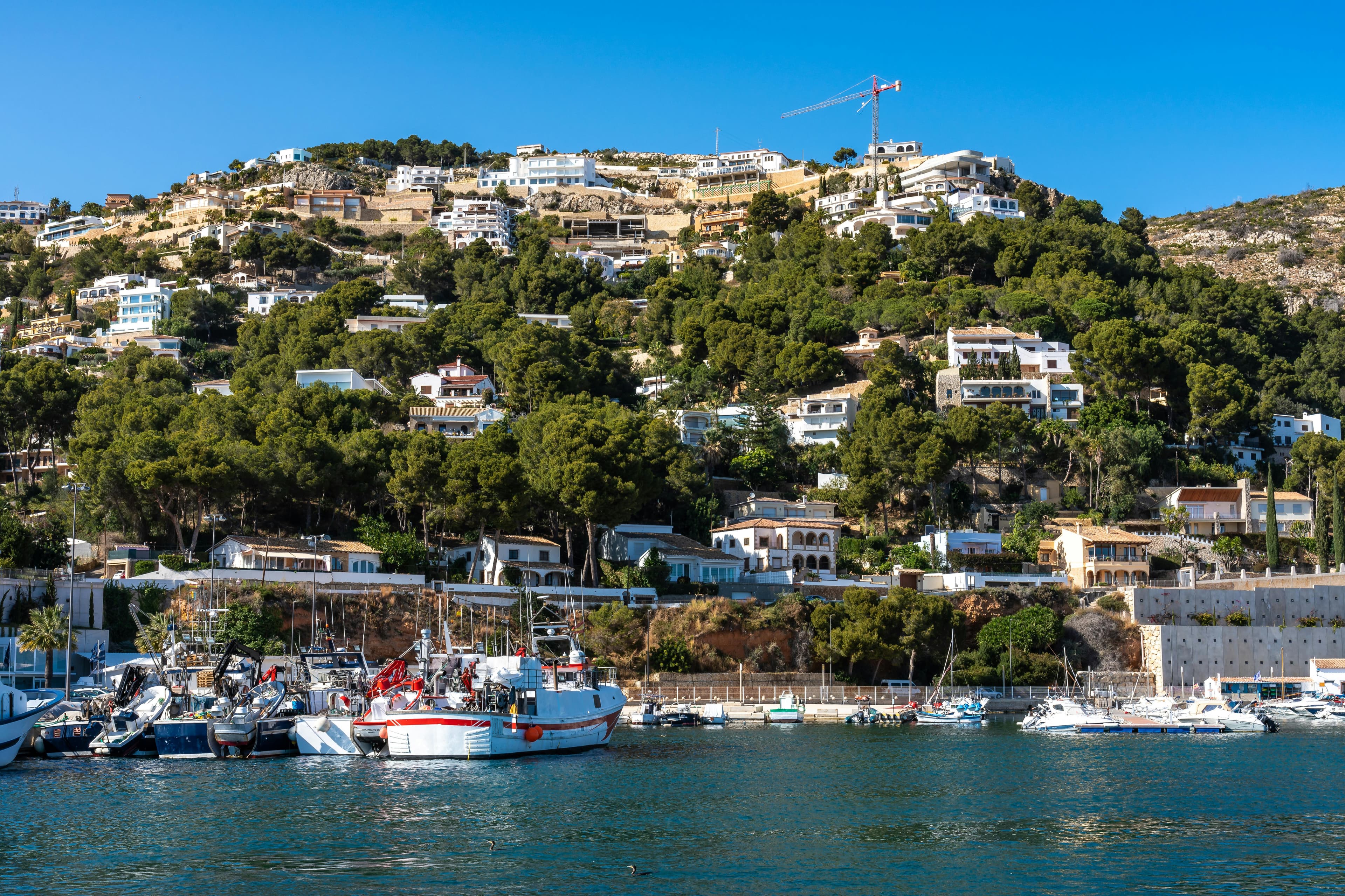 Jávea city view