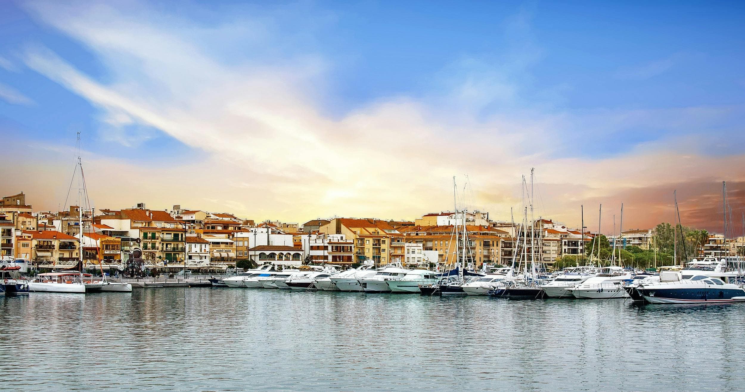 Cambrils city view
