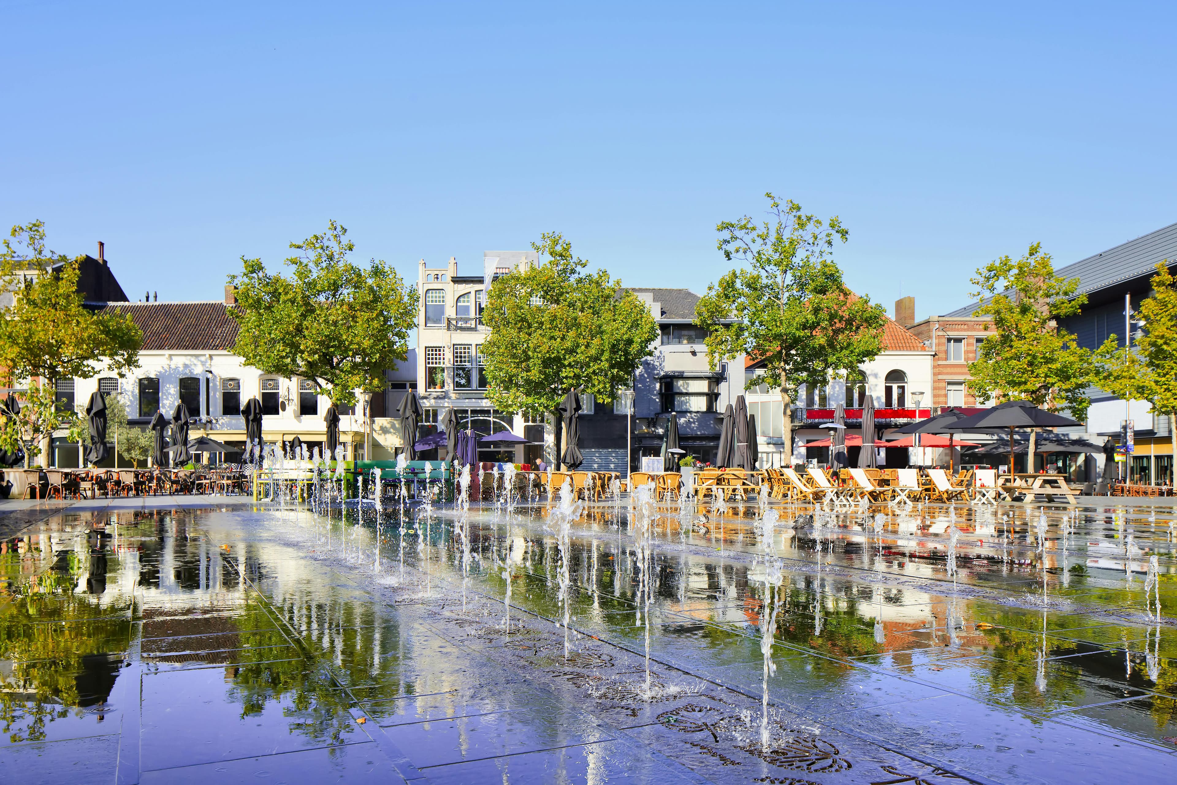 Tilburg city view