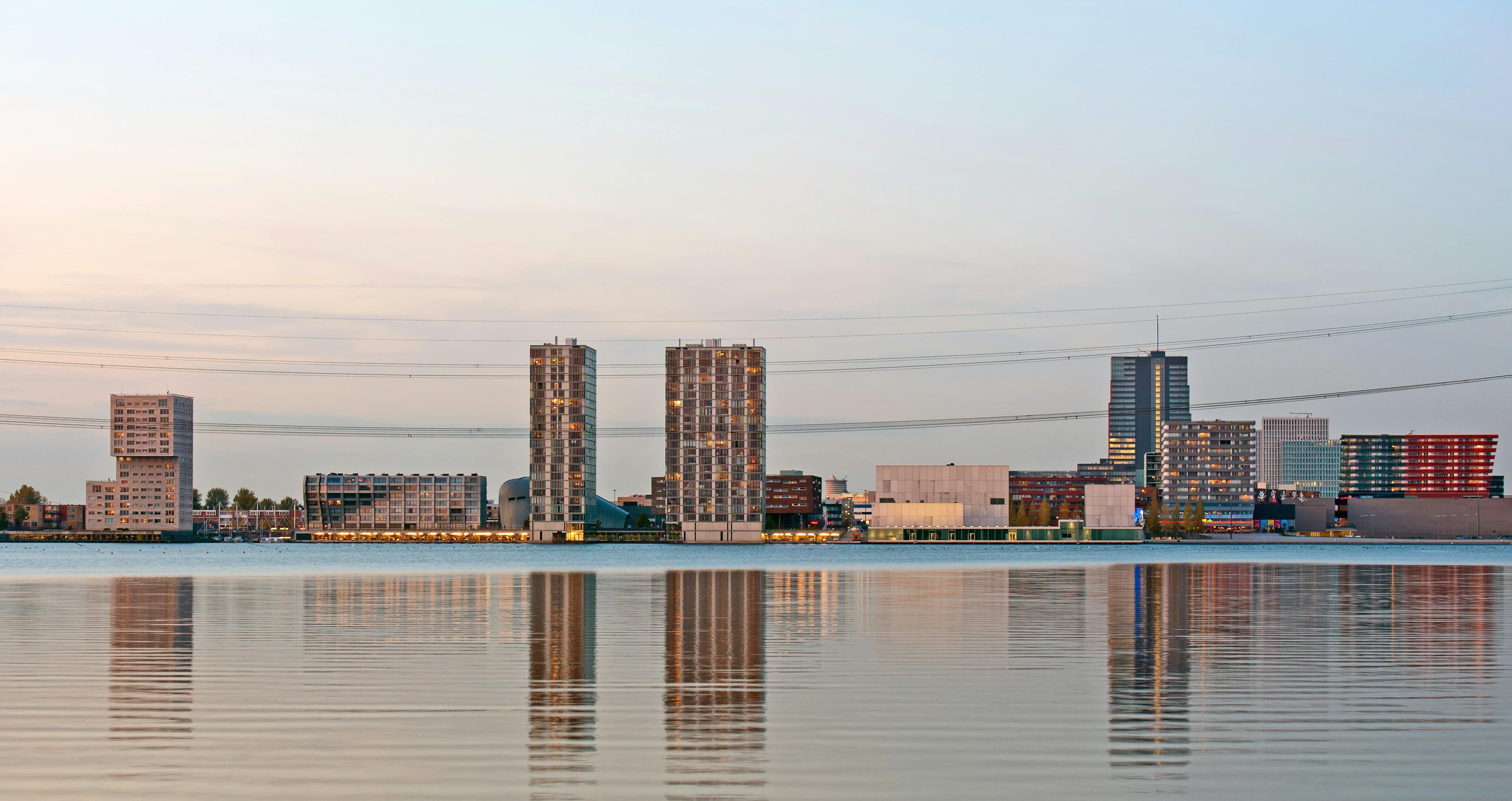 Almere city view