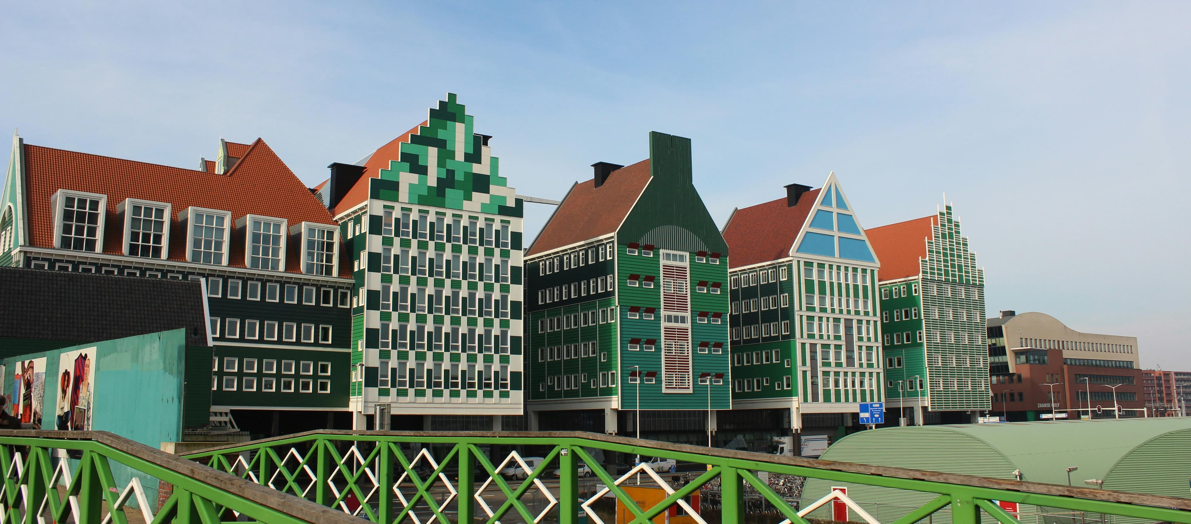 Zaandam city view