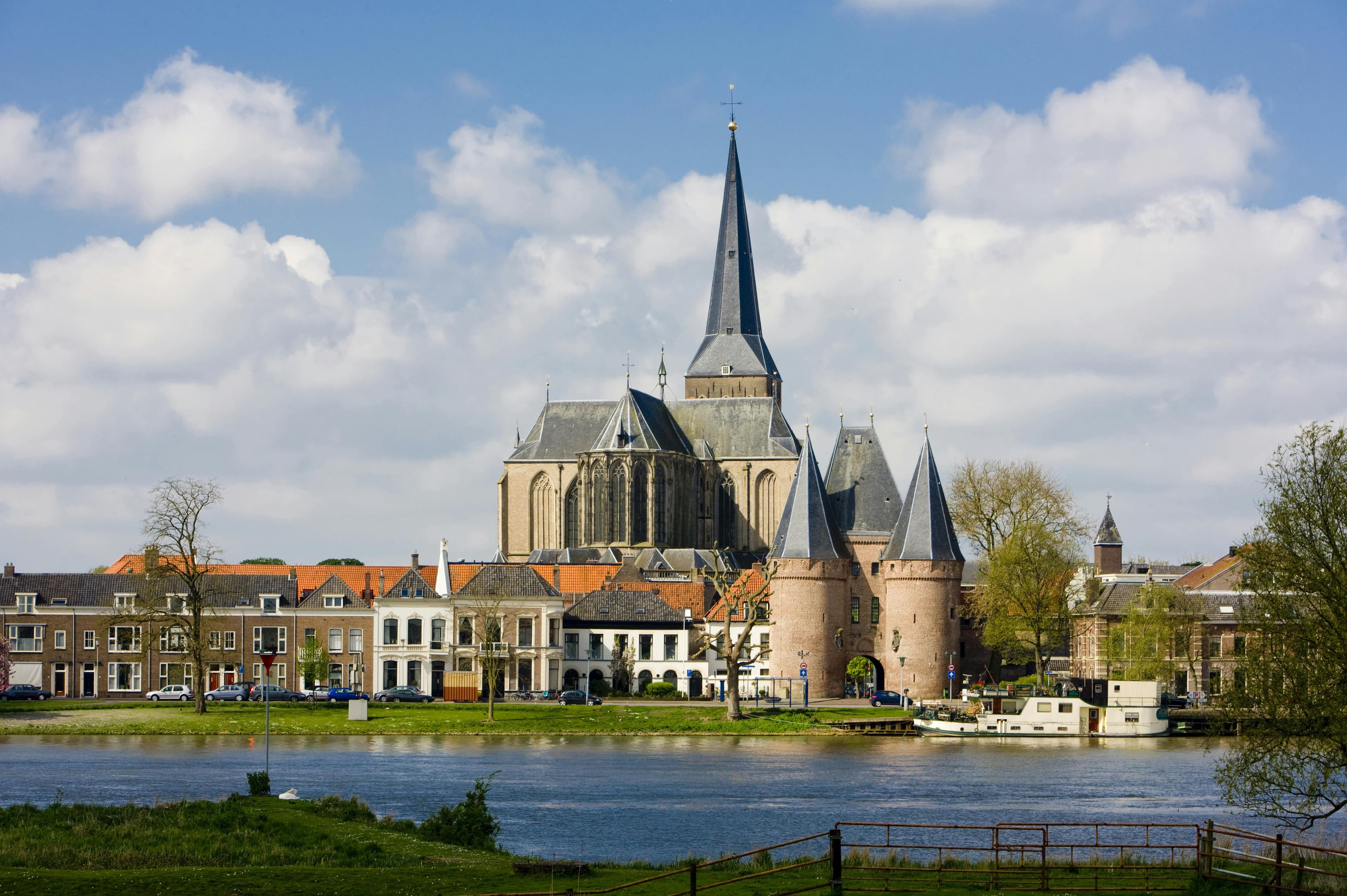 Kampen city view