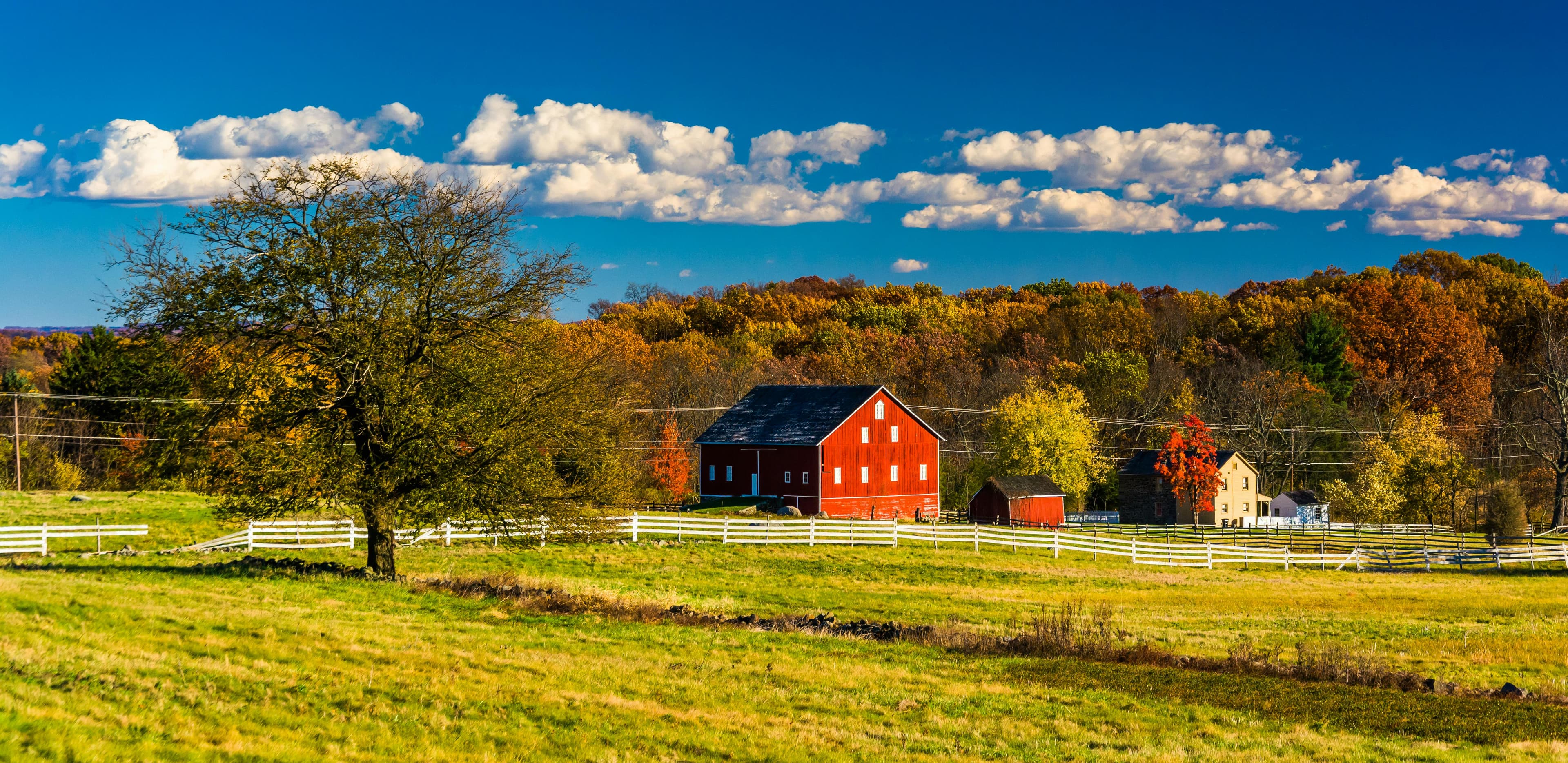 Gettysburg city view