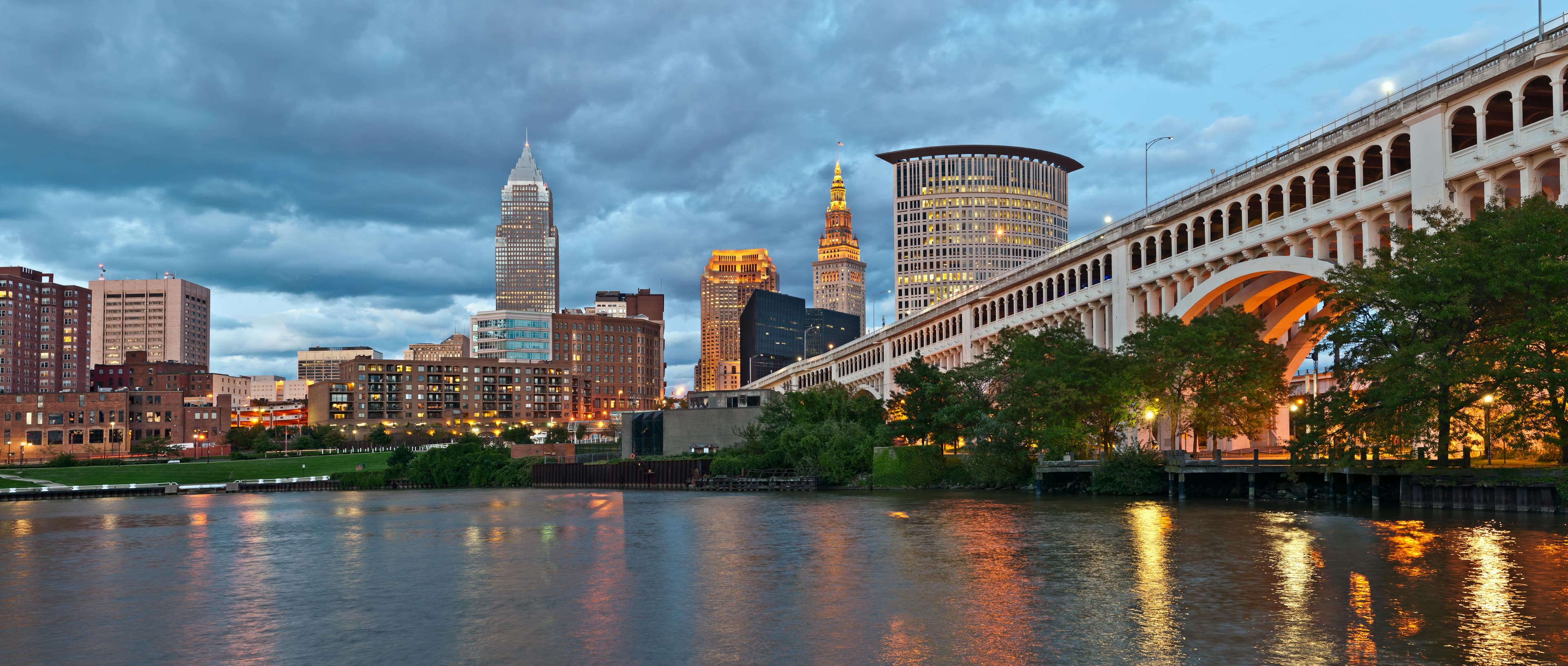 Cleveland city view