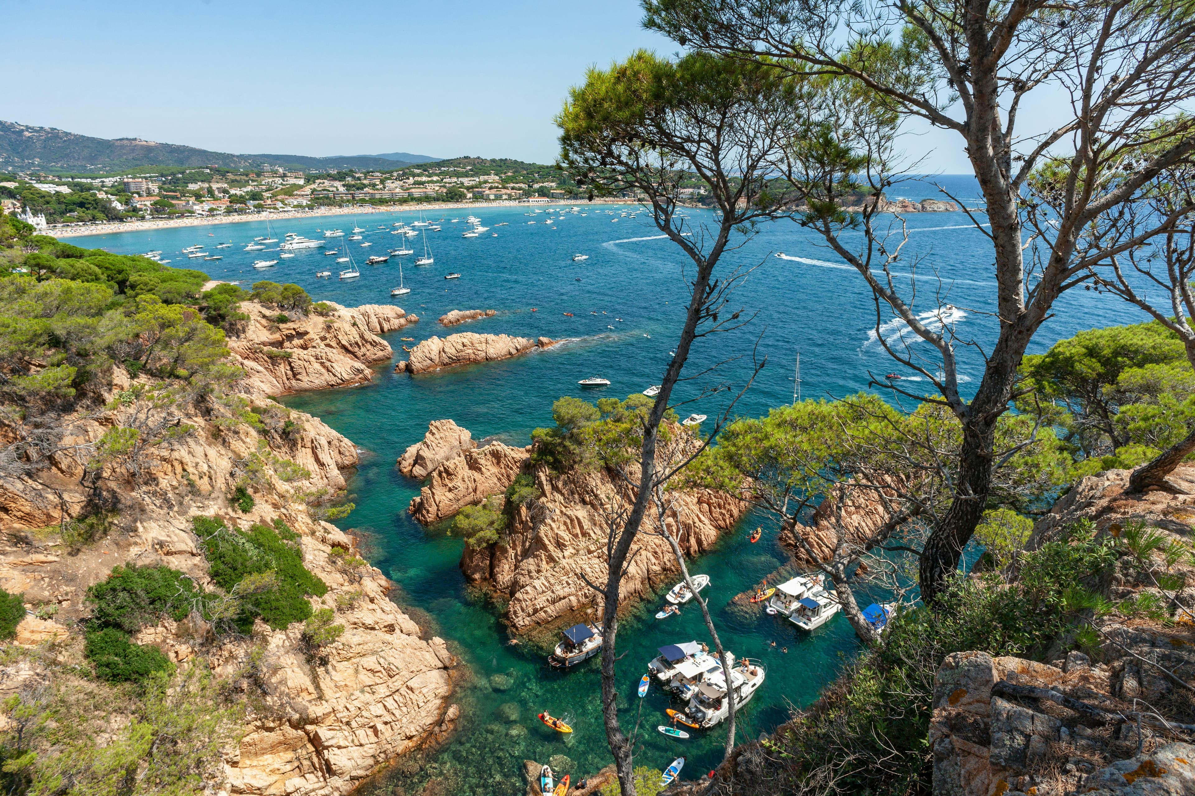 Sant Feliu de Guíxols city view
