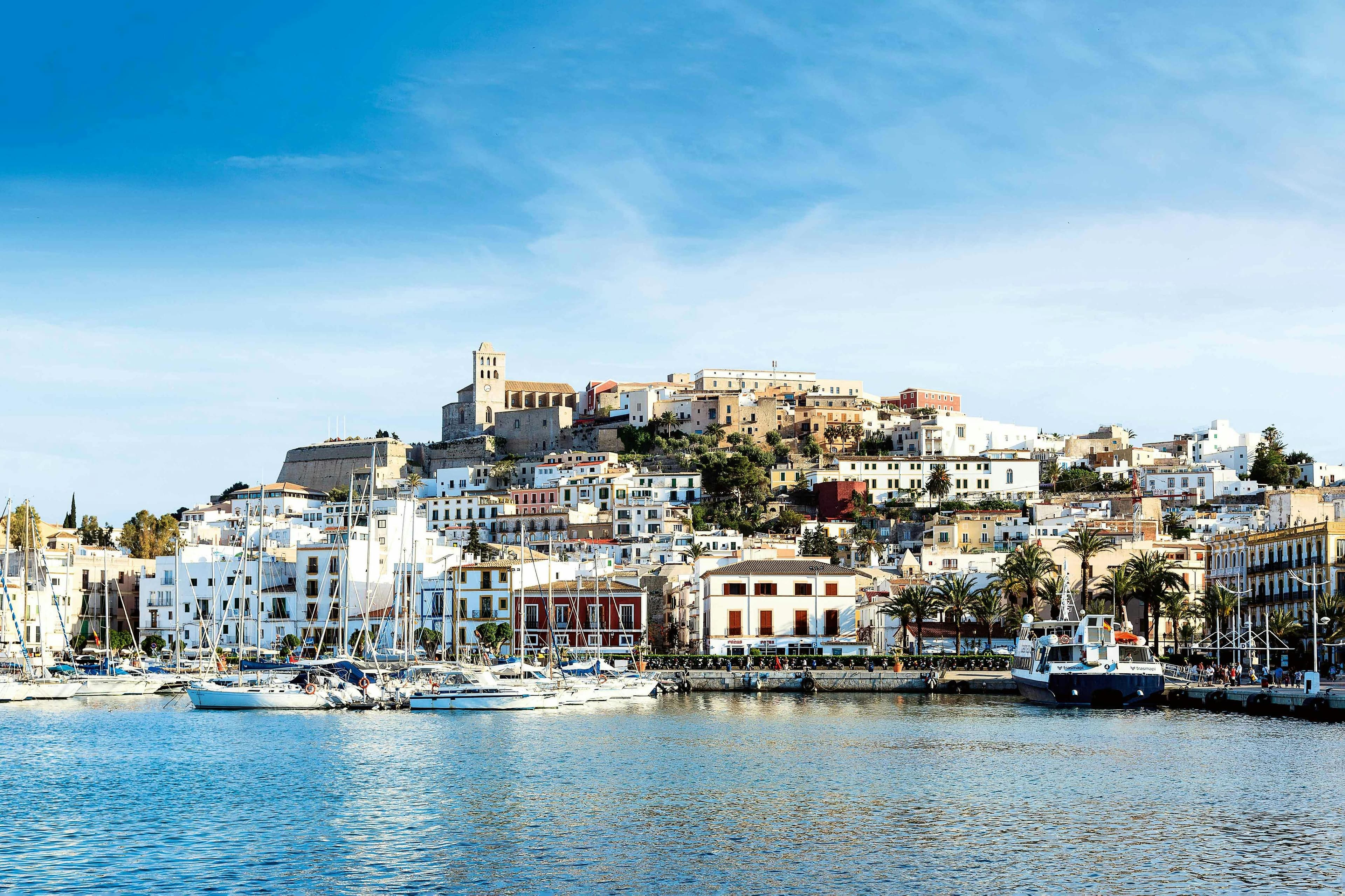 Ibiza city view