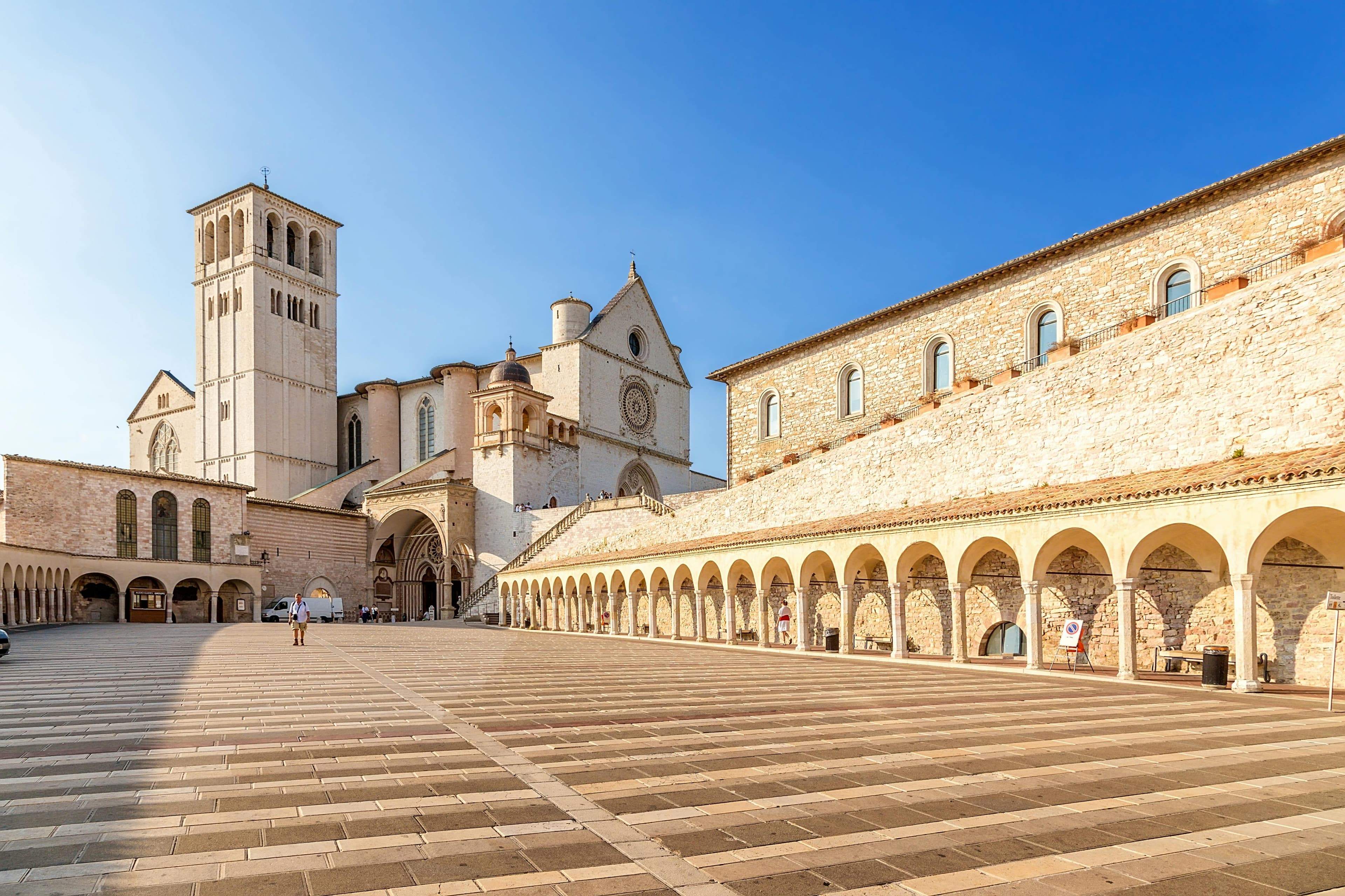Assisi city view