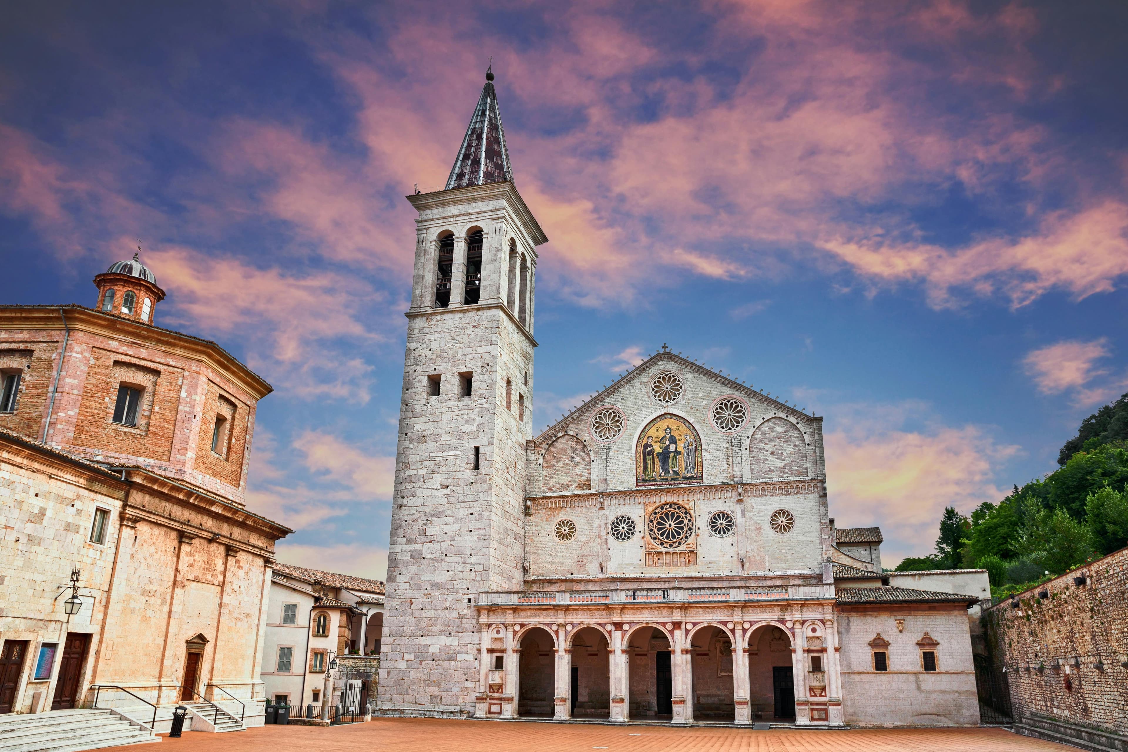 Spoleto city view