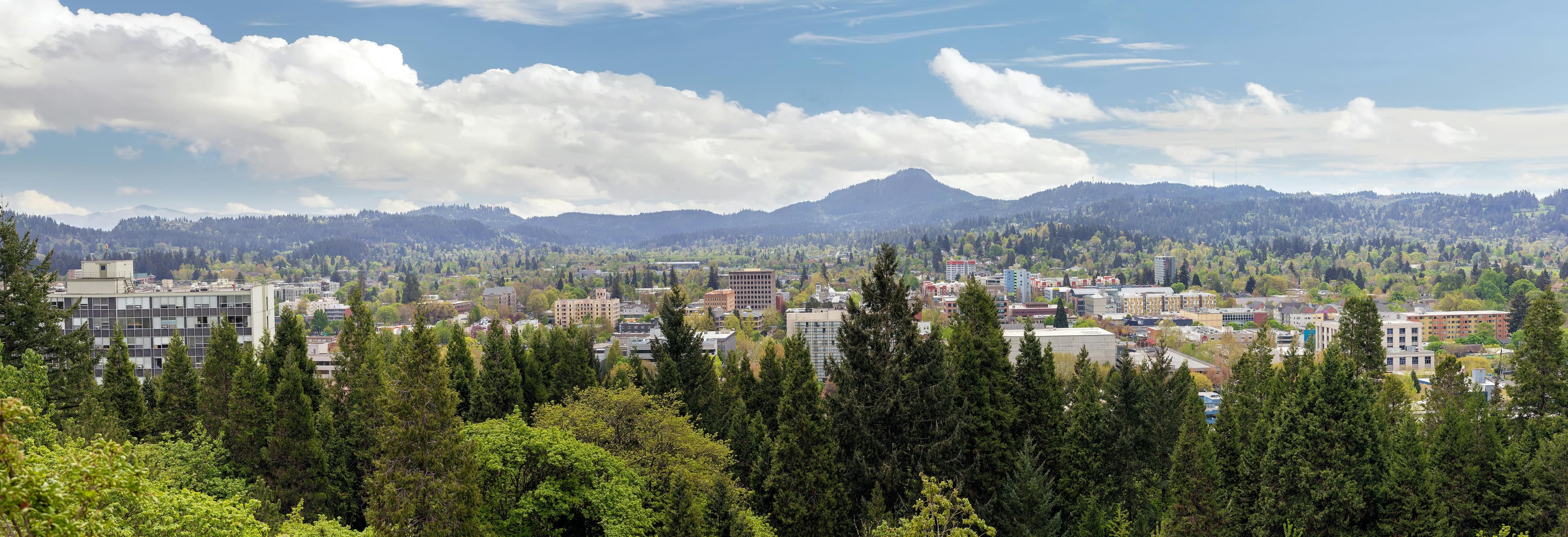 Eugene, Oregon city view
