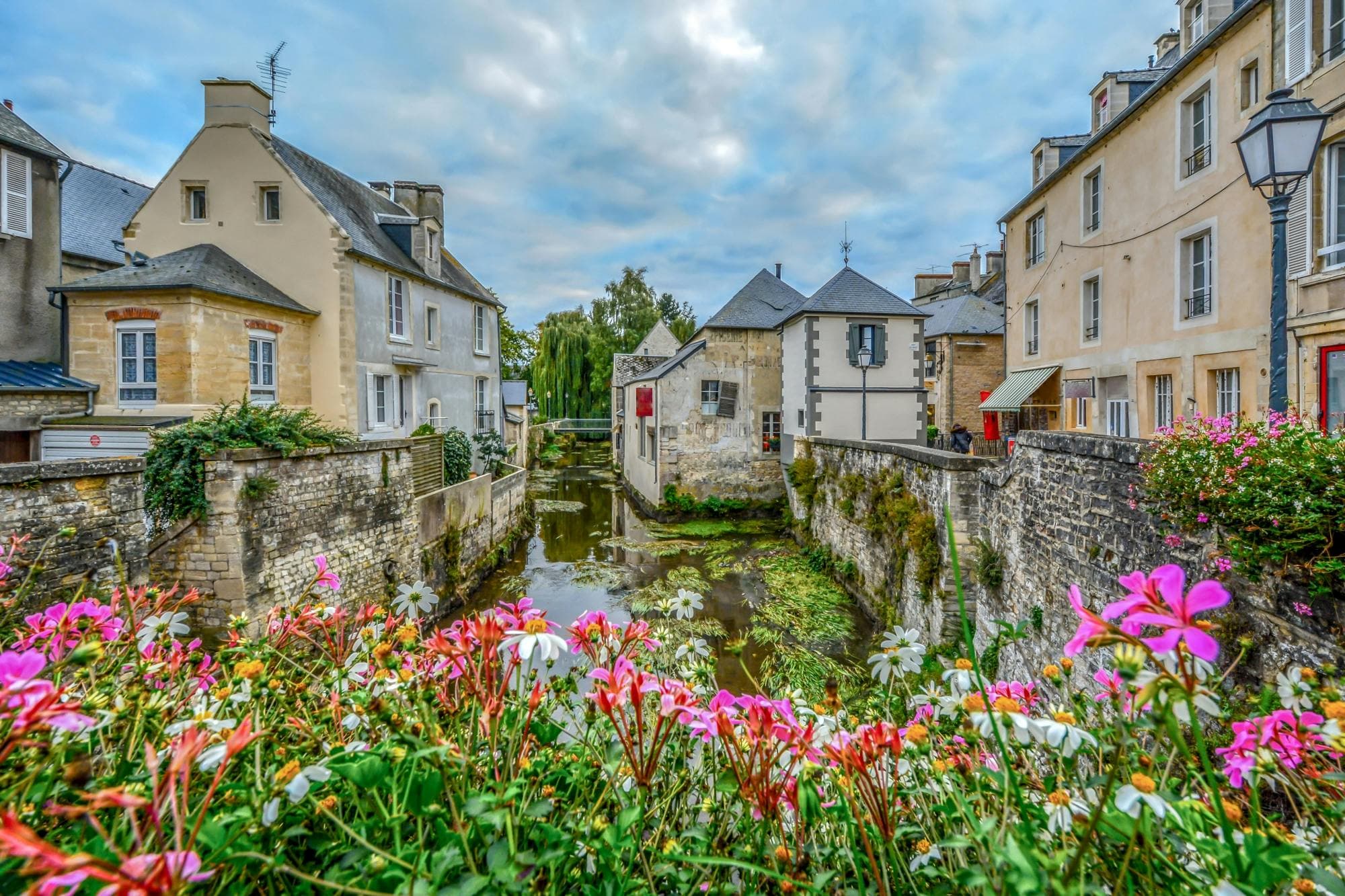 Bayeux city view