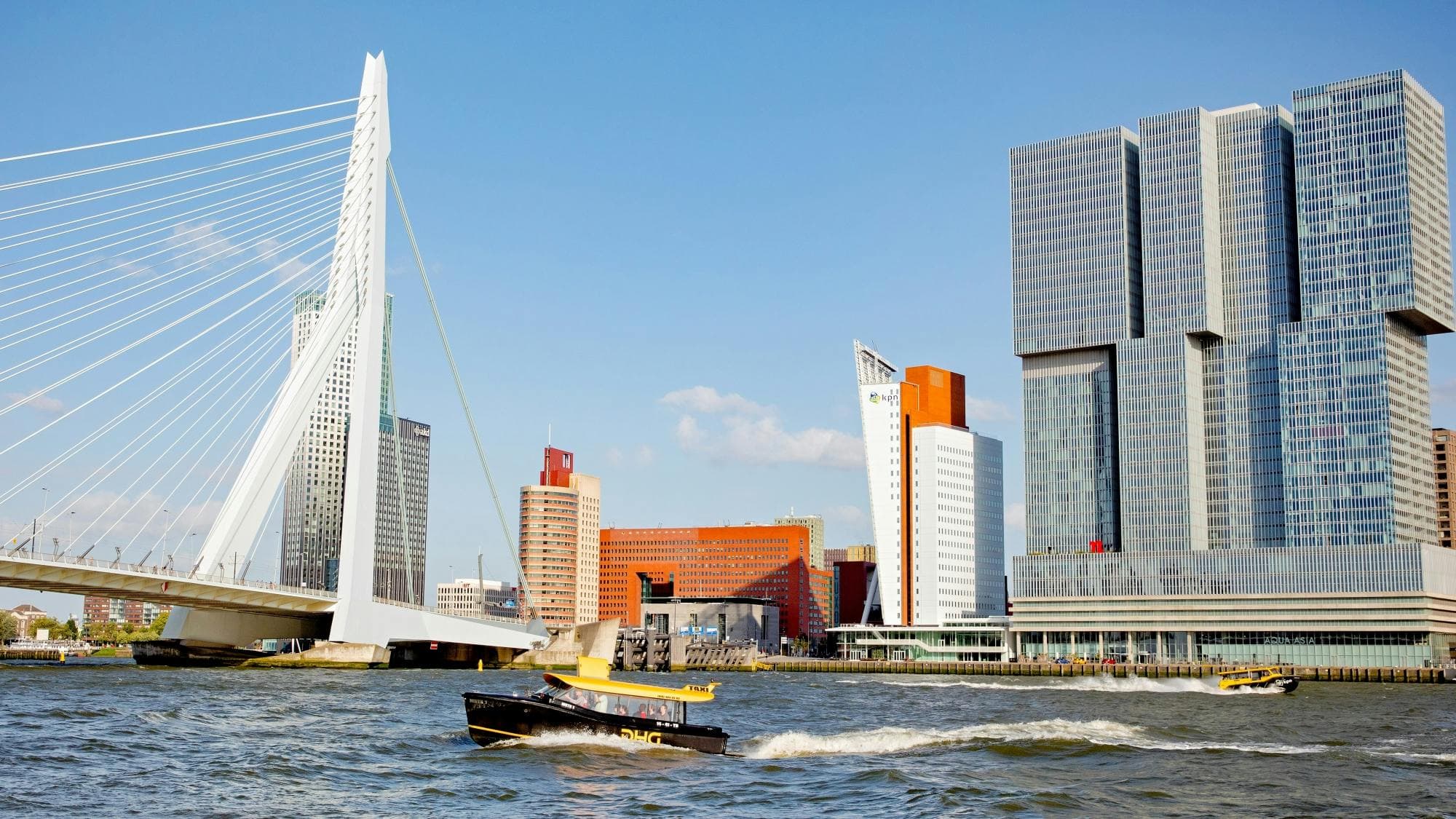 Rotterdam city view