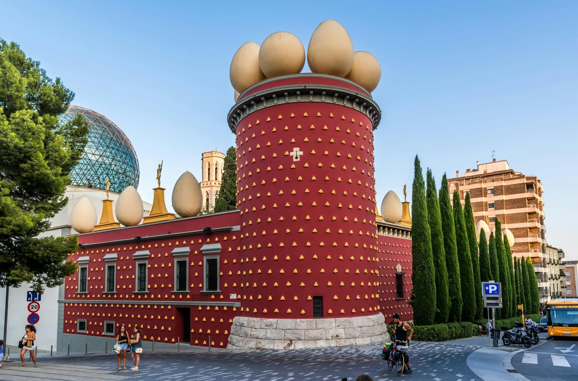 Figueres city view