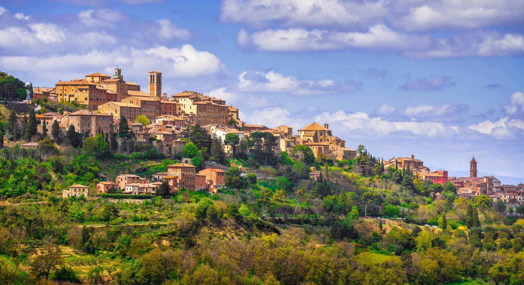 Montepulciano city view