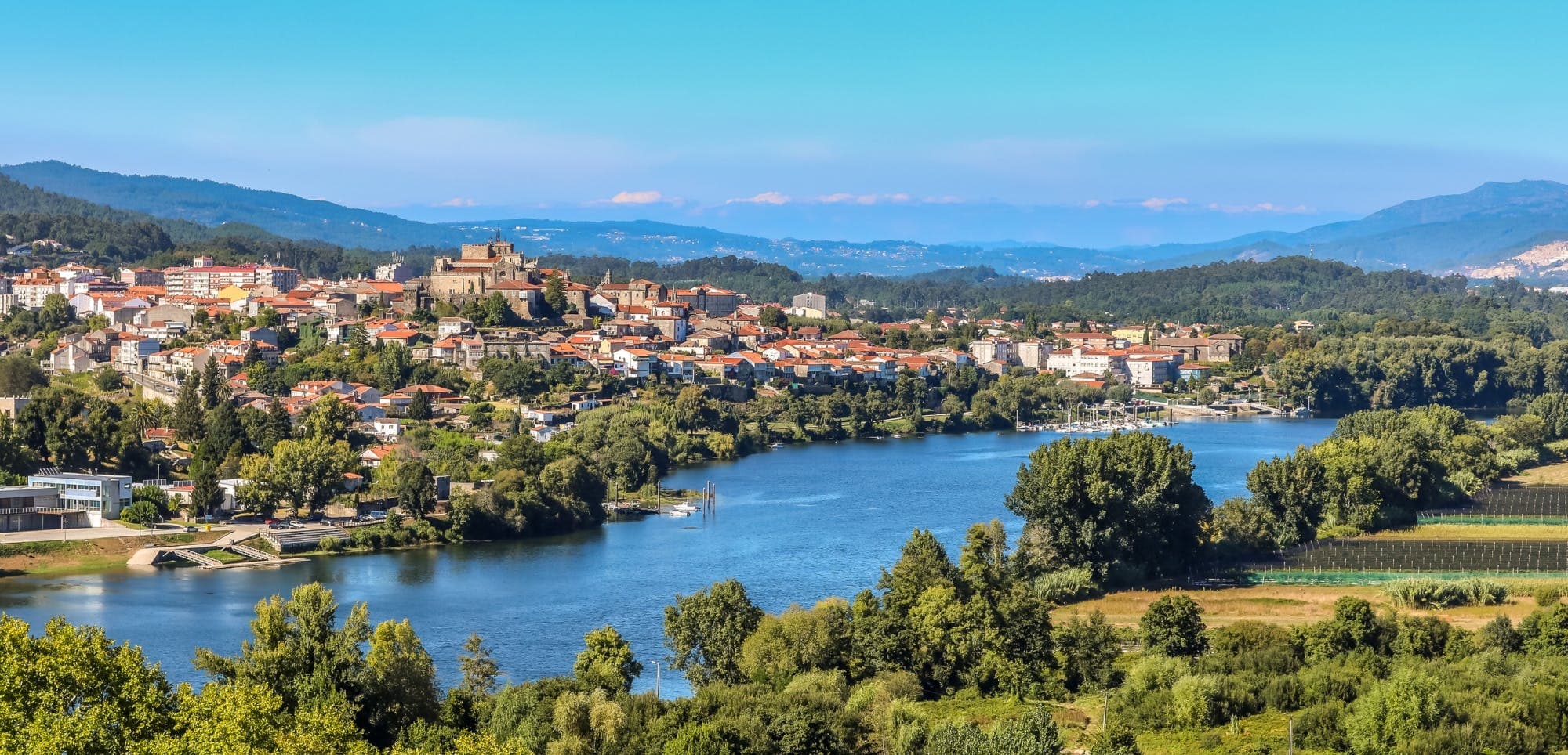 Tui, Spain city view