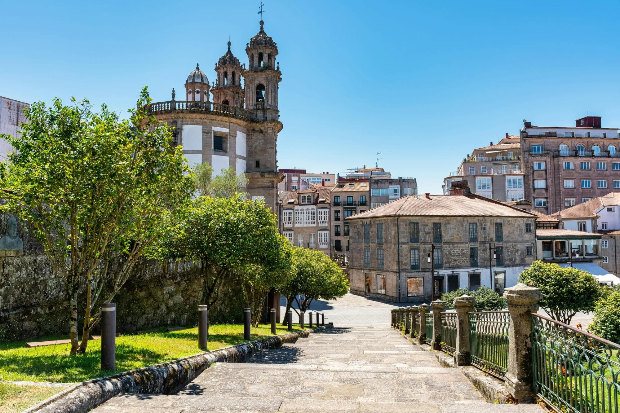 Pontevedra, Spain city view