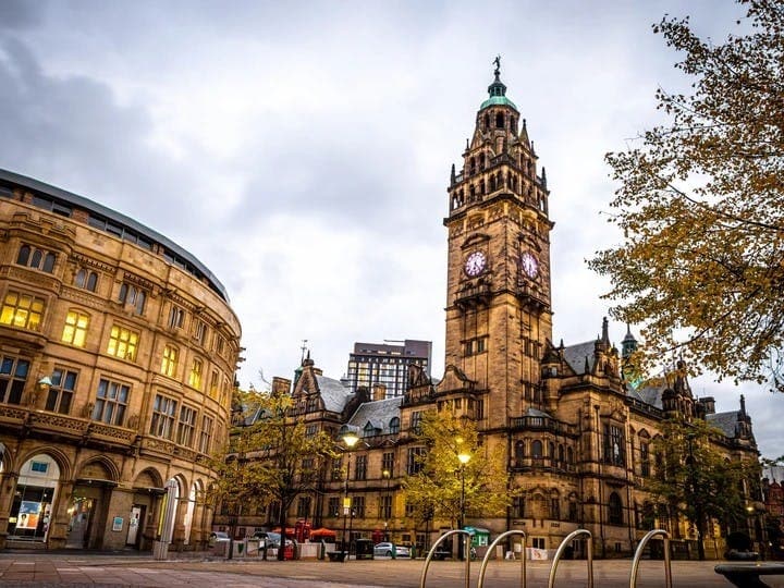 Sheffield city view