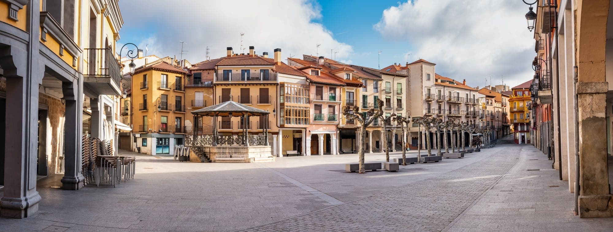 Ribera de Duero, Burgos city view