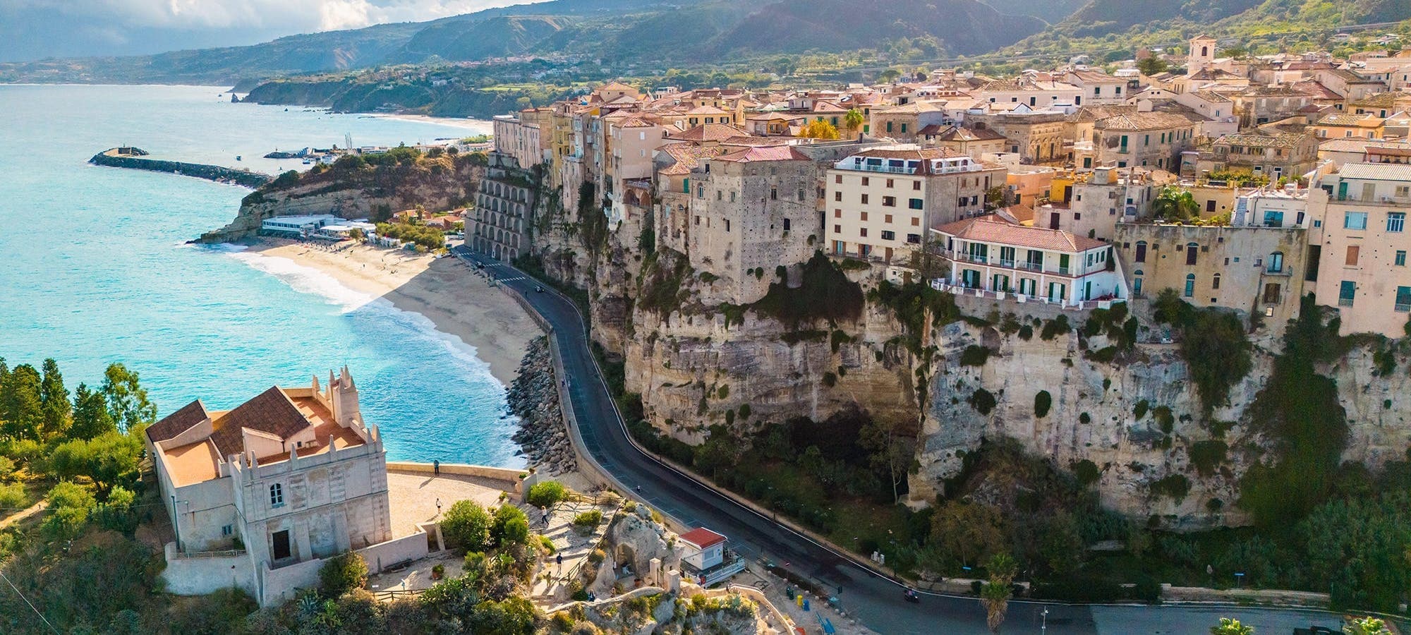 Tropea city view