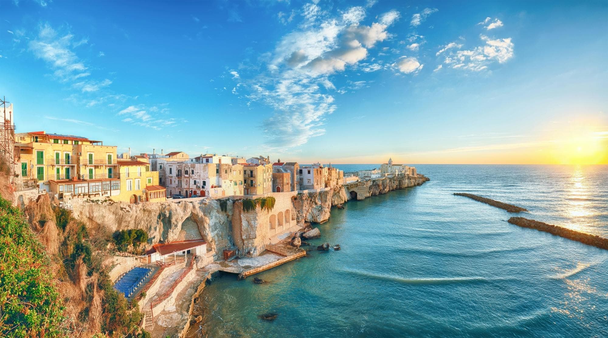 Foggia city view