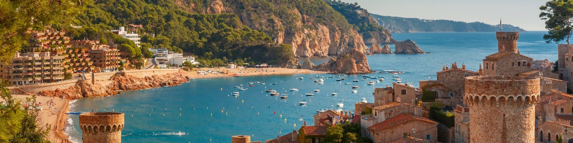 Tossa De Mar city view