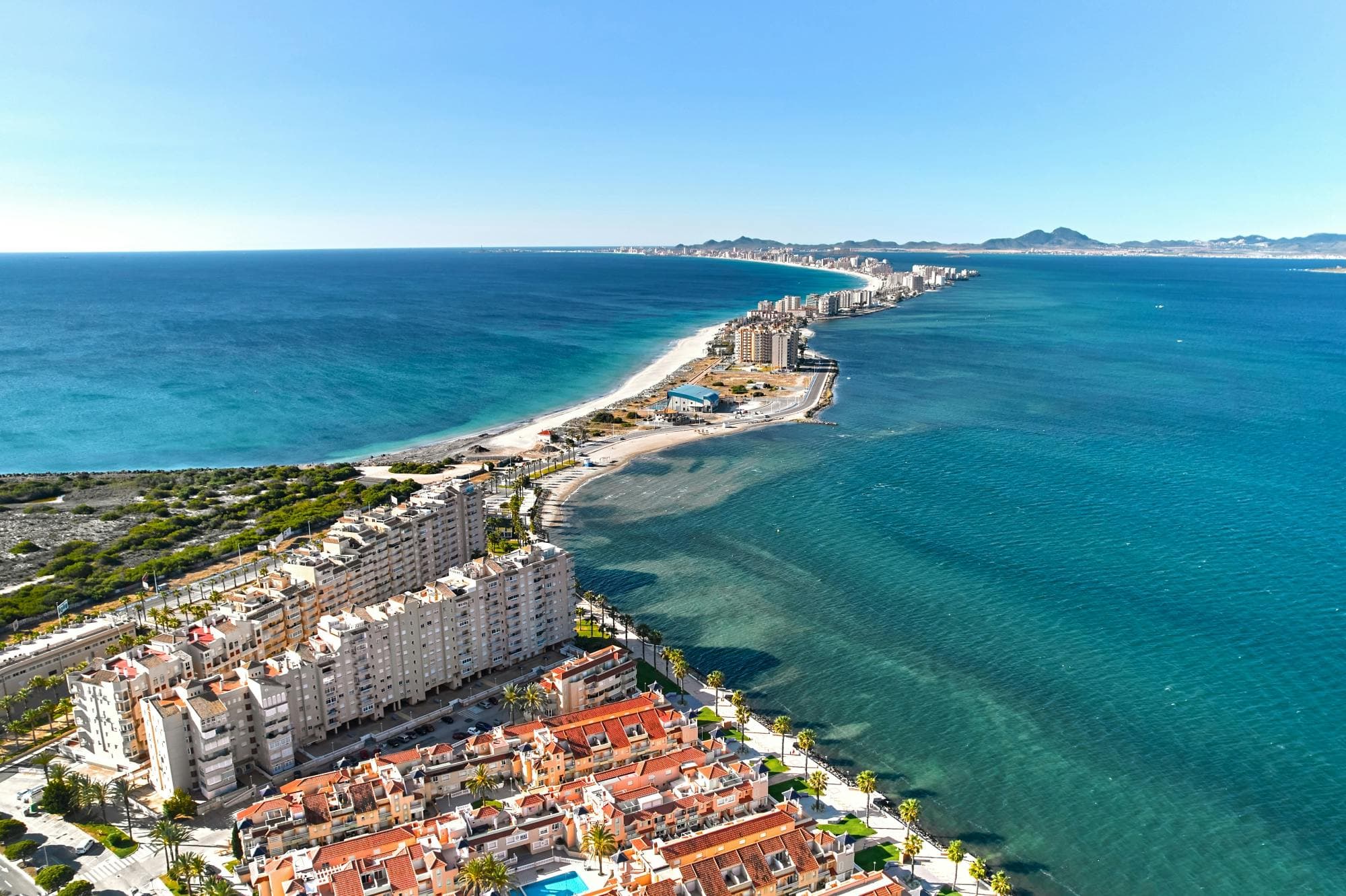 La Manga city view