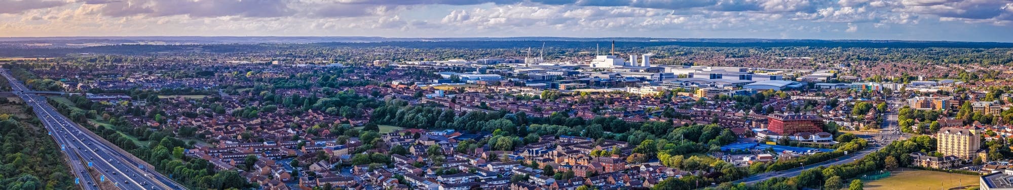 Slough city view