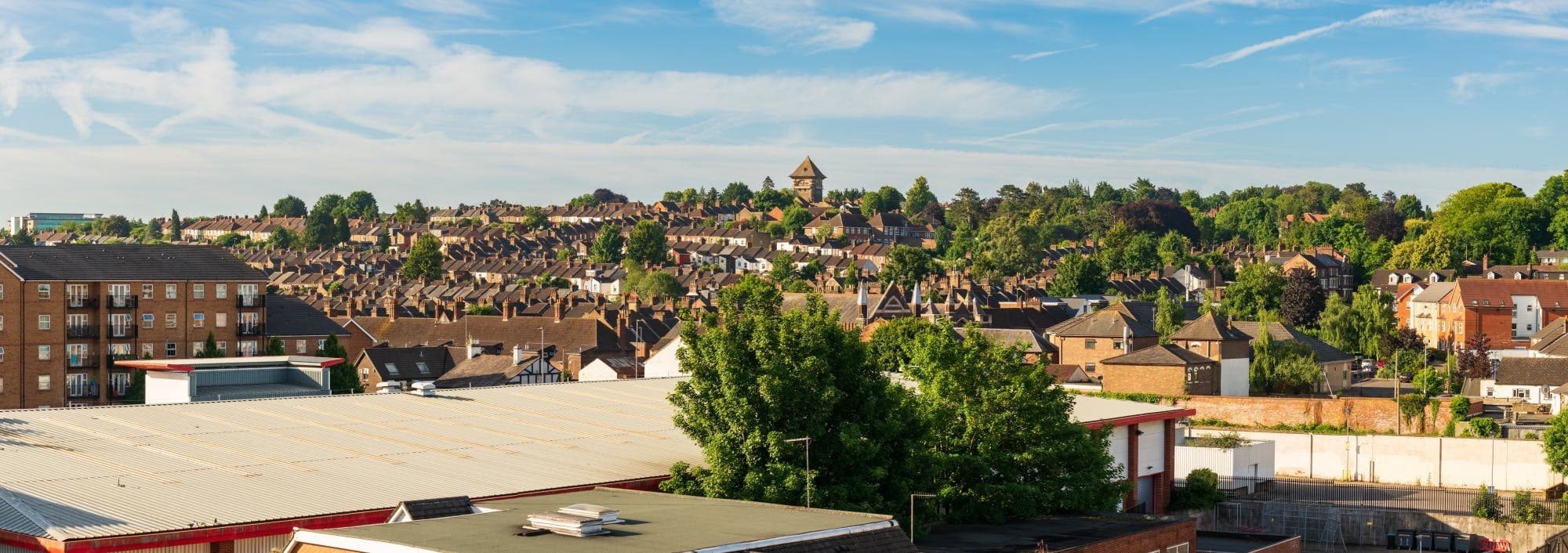 Luton city view