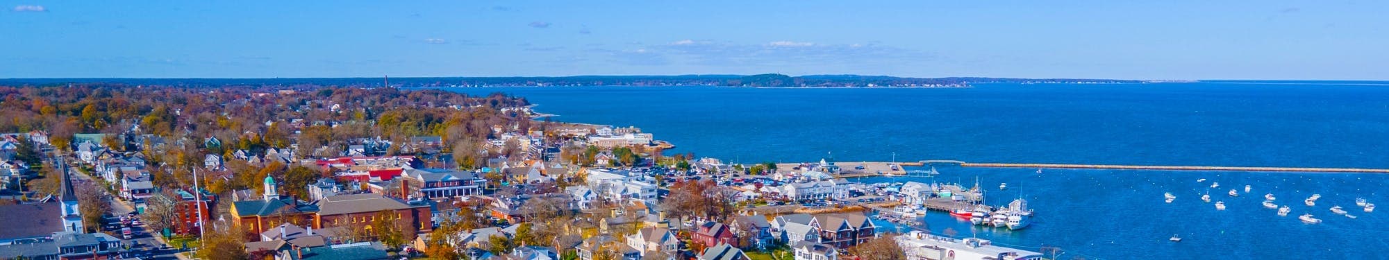 Plymouth city view