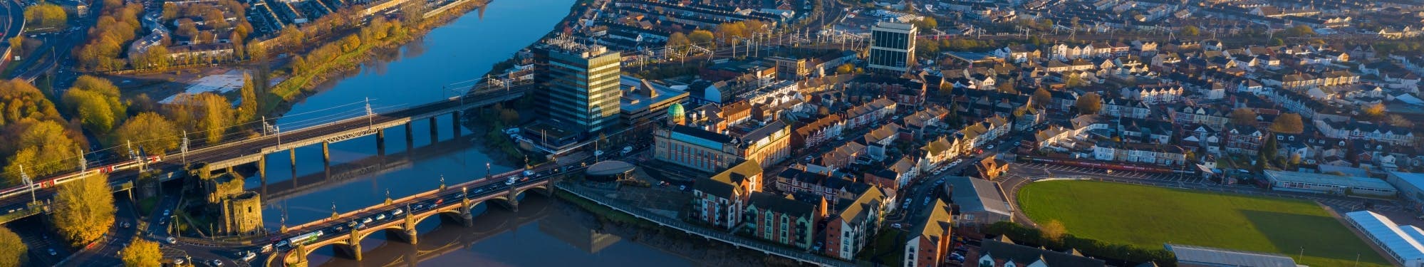 Newport city view