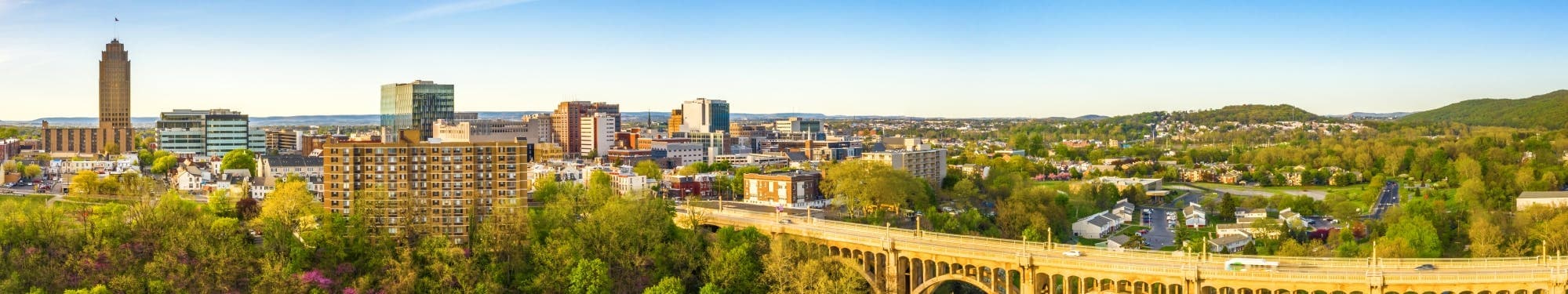 Allentown city view