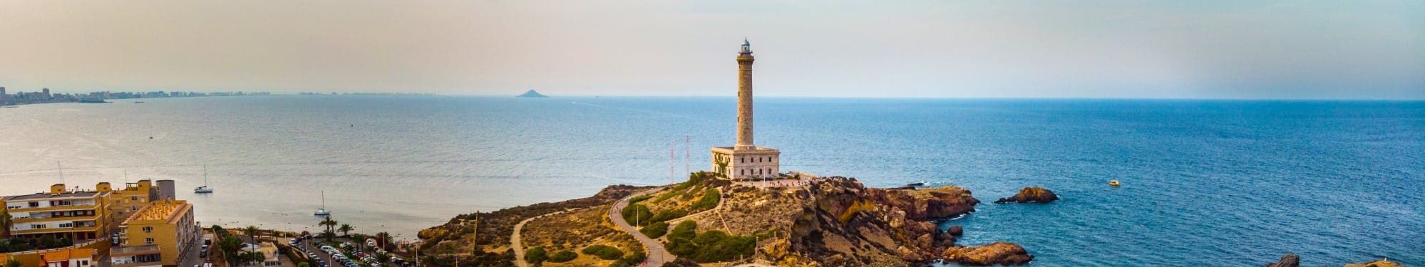 Cabo de Palos city view