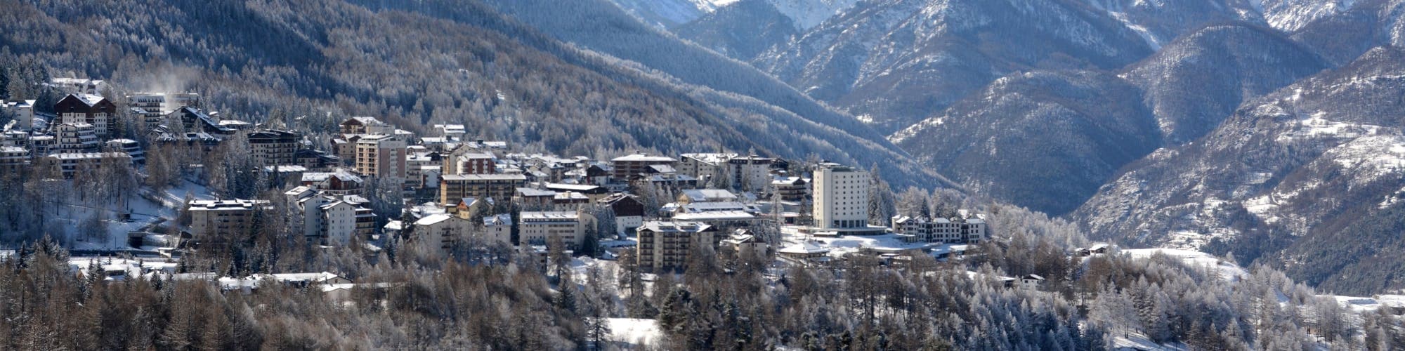 Sauze d’Oulx city view